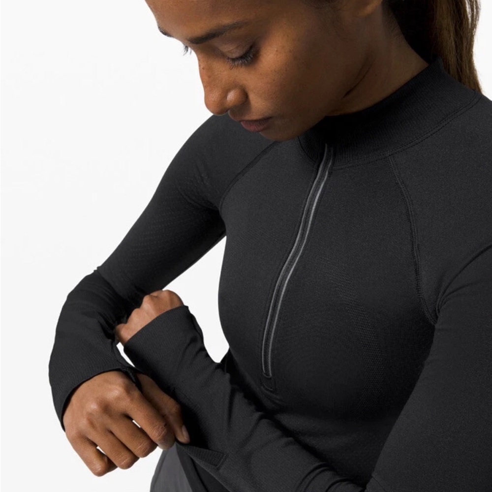 Lululemon Swiftly Tech 1/2 Zip 2.0 *Cool
Black / Graphite Grey - Picture 3 of 7
